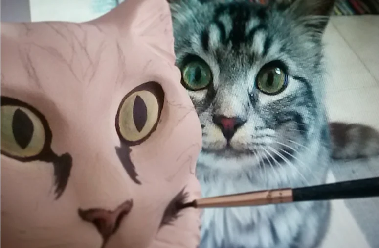Così cani e gatti diventano arte